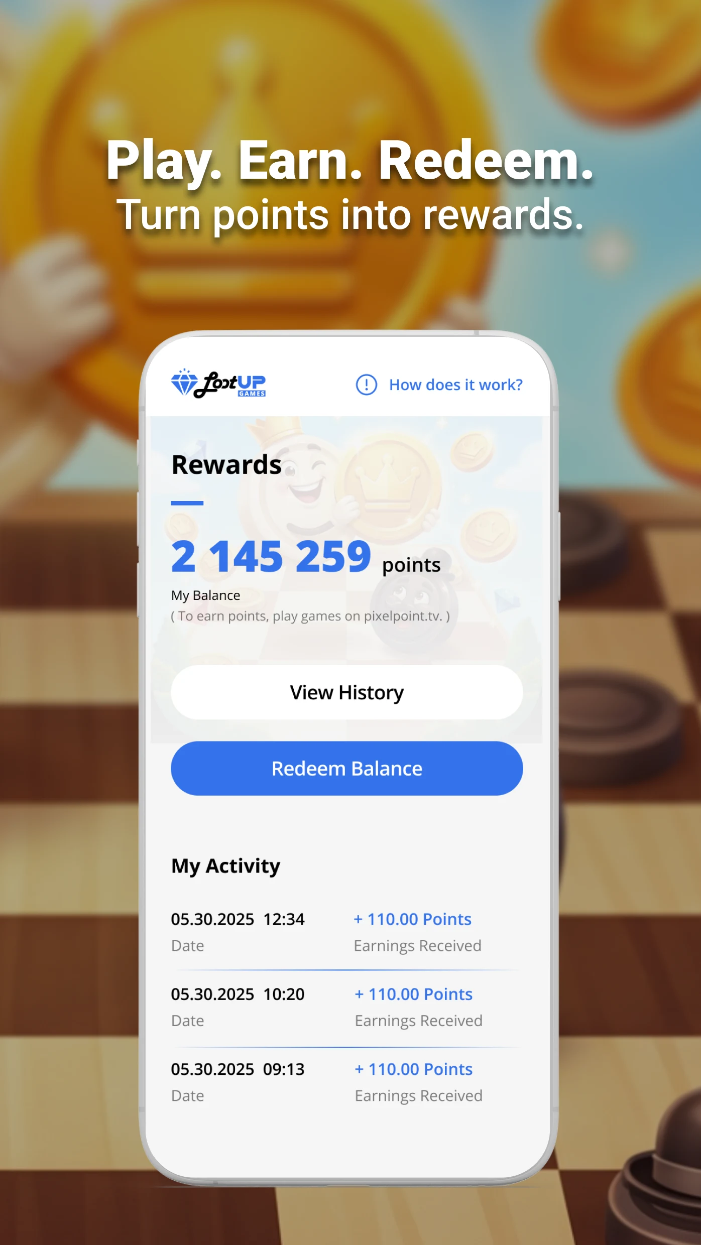 Checkers — Draughts & Rewards screenshot